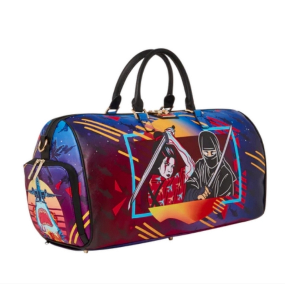 Sprayground Sharkuza Duffle Bag New With Tags!